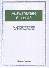 Auswahlwette 6 aus 45