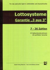 Lottosysteme Garantie 3 aus 3